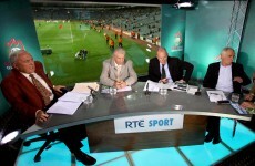 rte champions league panel tonight