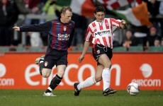 VIDEO: Here's what happened the last time Pat's and Derry met in an FAI Cup final