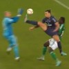 VIDEO: Watch Zlatan's karate kick on the St Etienne goalkeeper