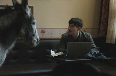 Watch: Barry Keoghan evokes Banshees of Inisherin in new Superbowl ad with donkey co-star