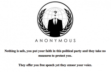 Fine Gael website defaced by Anonymous 'hacktivists'