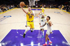 Doncic off the mark as Lakers rout Jazz