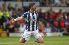 Shane Long named in West Brom team, despite exclusion from Ireland squad