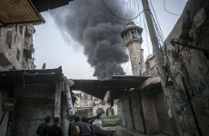 Car bomb kills 50 in Syria as air strikes pound rebels