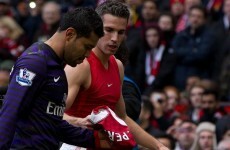 Fashion police: Arsenal boss Arsene Wenger critical of shirt-swap between Santos and RVP