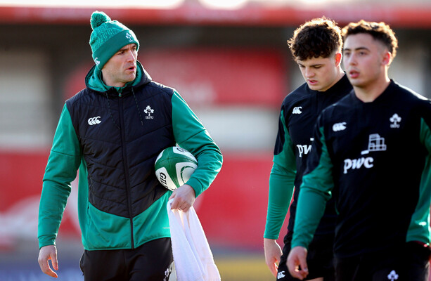 U20s enjoy 'one of our best sessions' up against Irish senior counterparts