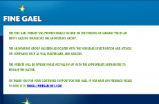 2,000 users’ details taken in Fine Gael website breach