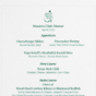 Here's what Scottie Scheffler has on the menu for his Champions Dinner at the Masters