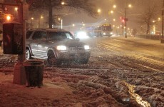 Snowstorm hits as US north-east recovers from Sandy