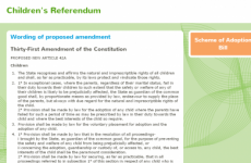 Children's Referendum website now completely offline