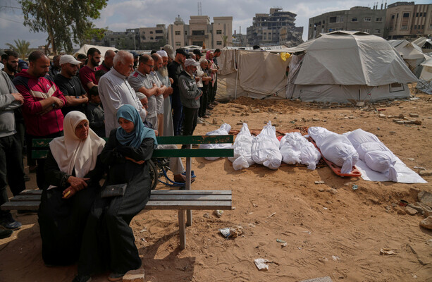 Gaza says Israeli strikes have killed at least 40 people across the territory today