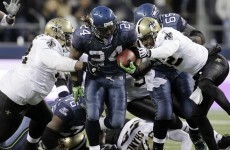 Seahawks' touchdown left fans quaking: Lynch causes earthquake