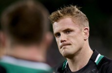 Heaslip holds hands up over yellow card that cost Ireland dearly