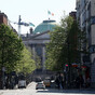 Parliament Street in Dublin city will be pedestrianised at the end of June