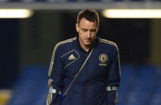 Chelsea sweat over Terry injury