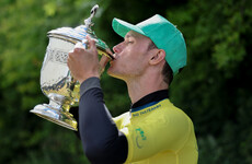 George Kimber defends yellow in tense final stage as Josh Charlton takes win