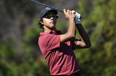 Charlie Woods, son of Tiger, captures first junior golf title