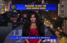 Snooki wowws Letterman with 10 reasons to buy her book