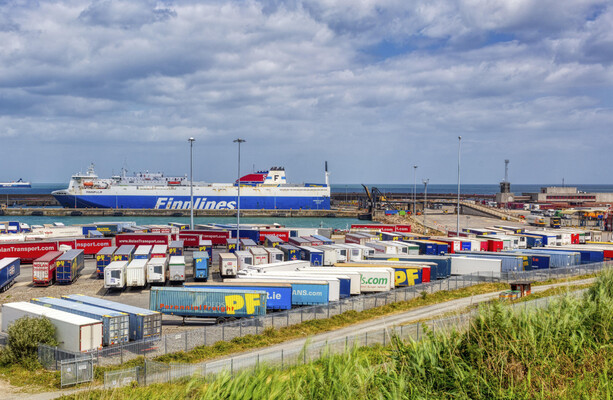 Driver arrested after two people found hiding in truck at Rosslare port