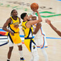 Haliburton's last-second shot lifts Pacers over Thunder in NBA Finals