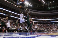 VIDEO: Jason Robinson scores an incredible 360 degree dunk