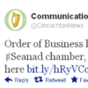Um, does the Oireachtas really understand hashtags?