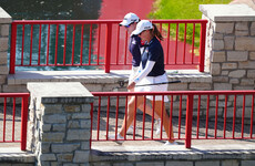 Maguire and Kupcho rally with birdie-birdie finish to sit two back at team event