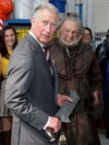 Photos: Prince Charles gets in touch with his inner Hobbit