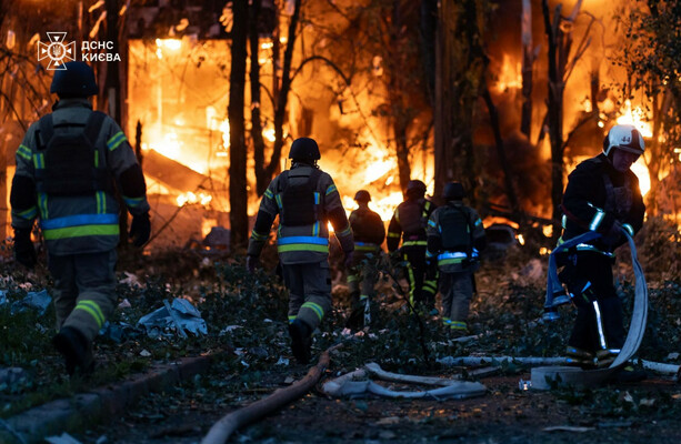 Russia launches over 500 drones and missiles at Ukraine overnight