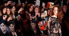 So Kristen Stewart's lace onesie was as uncomfortable as it looked...