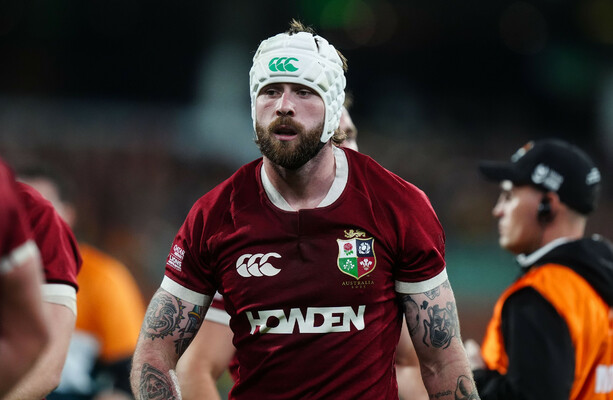 Ireland wing Mack Hansen a big doubt for first Lions Test due to foot injury