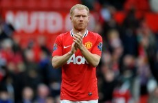 Because it's his 38th birthday, here's Paul Scholes crunching Adam Johnson with a tackle