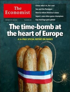 France is furious about new cover of The Economist