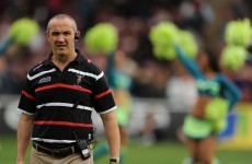 Green pastures: Conor O'Shea believes in Harlequin's triple threat