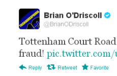 Tweet Sweeper: Brian O’Driscoll is quite the wise guy