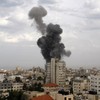 Israel strikes destroy Hamas government headquarters