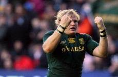 Strauss double ensures another Springbok win