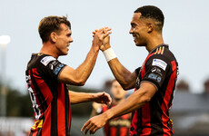 Douglas James-Taylor's brace helps Bohs overcome Cork City
