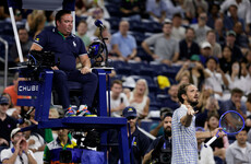 Sabalenka and Djokovic advance in US Open as furious Medvedev makes controversial exit
