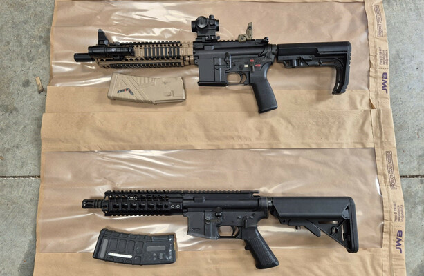 Two 'military-style' assault rifles seized during major drug bust in Dublin