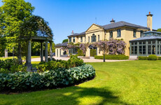 Take the grand tour of this impressive Neo-Georgian home in Kildare with spa and tennis court