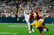 Green Bay Packers cruise past Commanders to continue winning start