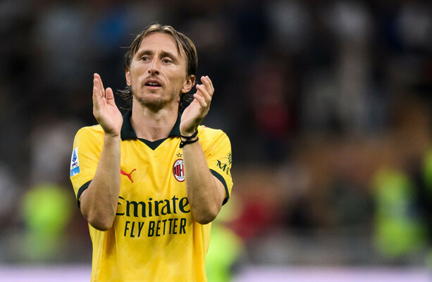 Luka Modric scores first AC Milan goal days after turning 40 · The 42
