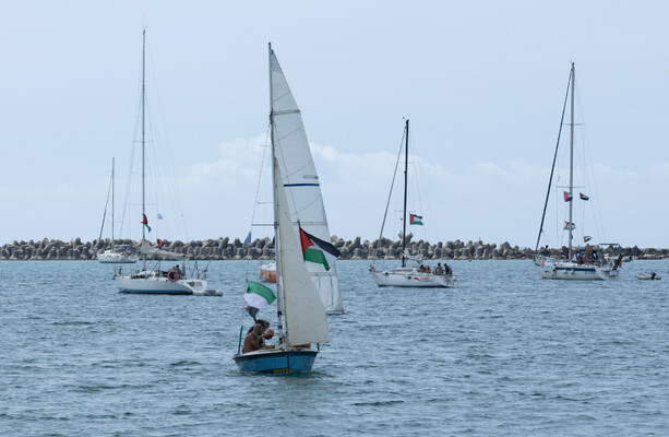 Gaza-bound flotilla sets sail from Tunisia following drone attacks
