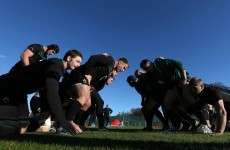 In pictures: Ireland's rugby squad train ahead of Argentina clash