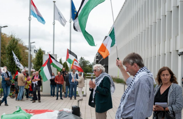 Luxembourg activists vow to continue Irish campaign against facilitation of Israeli 'war bonds'