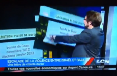 VIDEO: Newsreader doesn't know how to work his touch screen