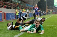Gilroy earns Ireland chance against Pumas