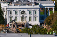 White House East Wing demolished as Trump smashes forward with ballroom project