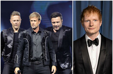 Westlife release new song penned by Ed Sheeran as band marks 25th anniversary